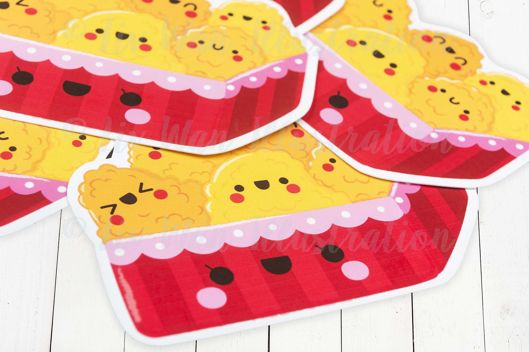 Chicken Nuggets Postcard