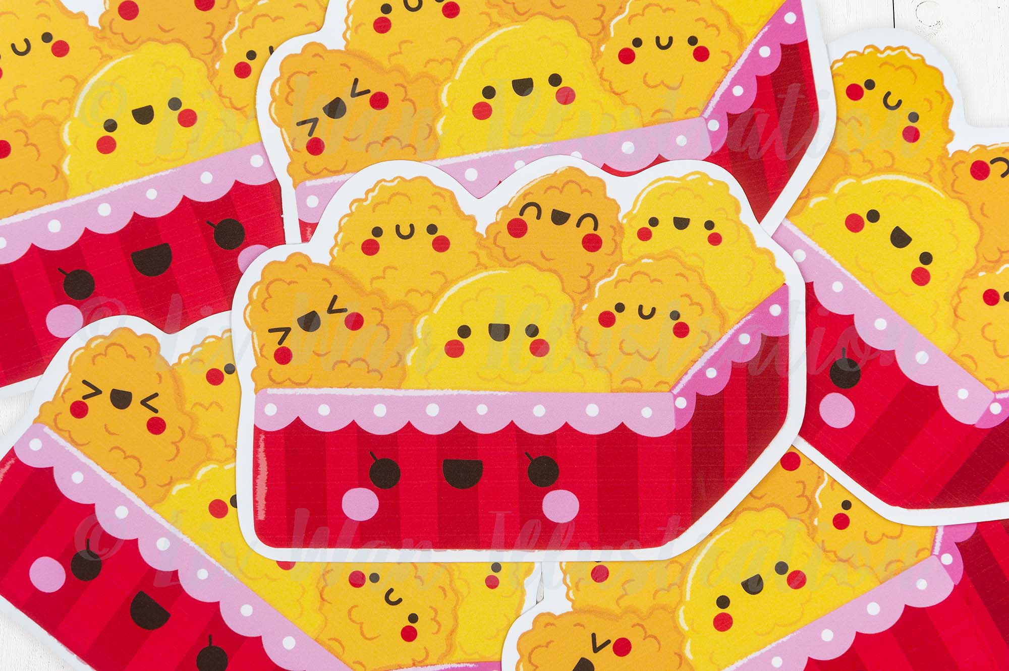 Chicken Nuggets Postcard