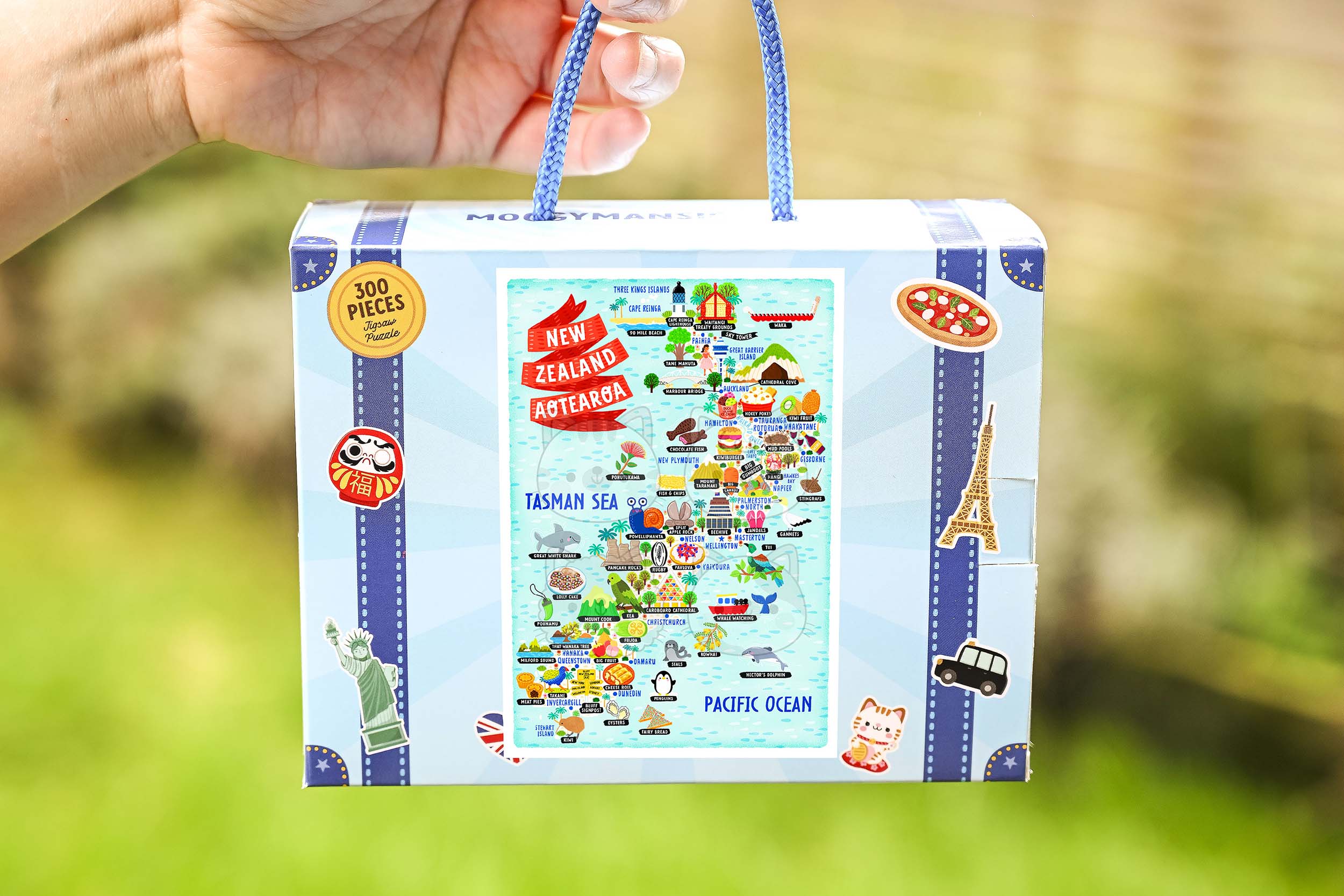 New Zealand map puzzle