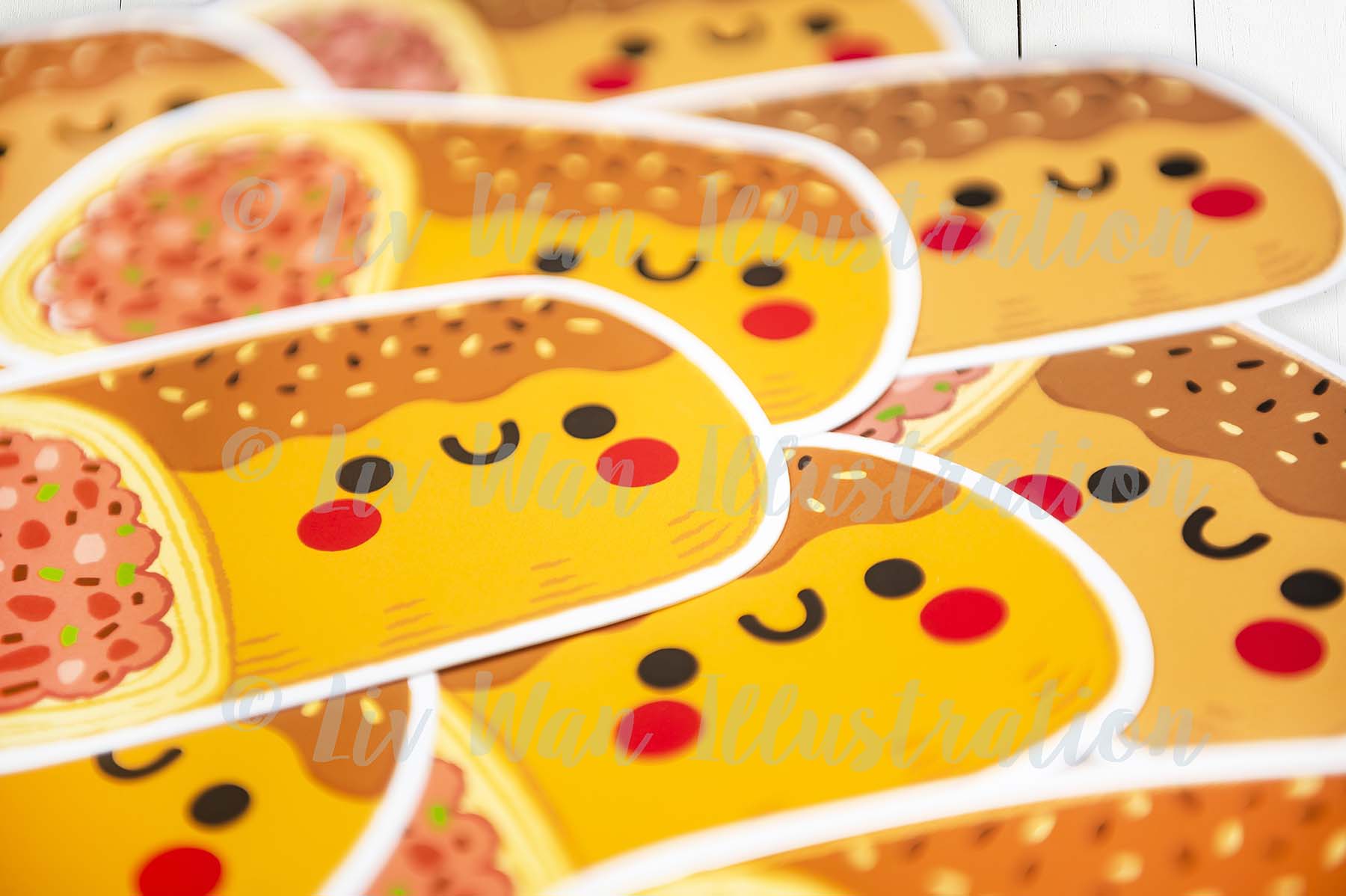 Sausage Roll Postcard