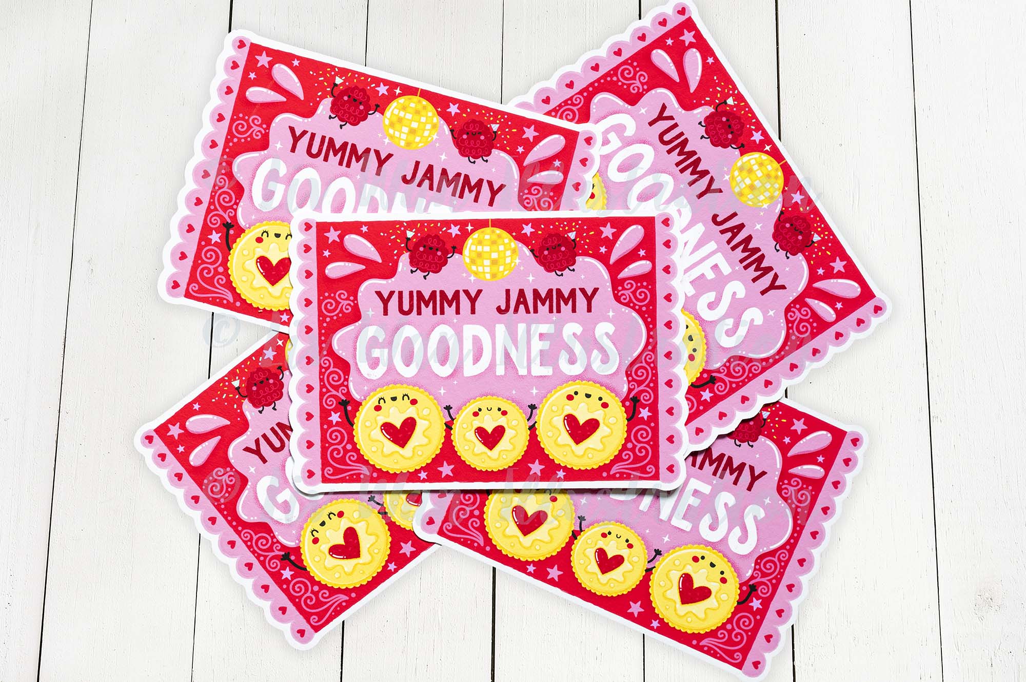 Jammy Dodgers Postcard
