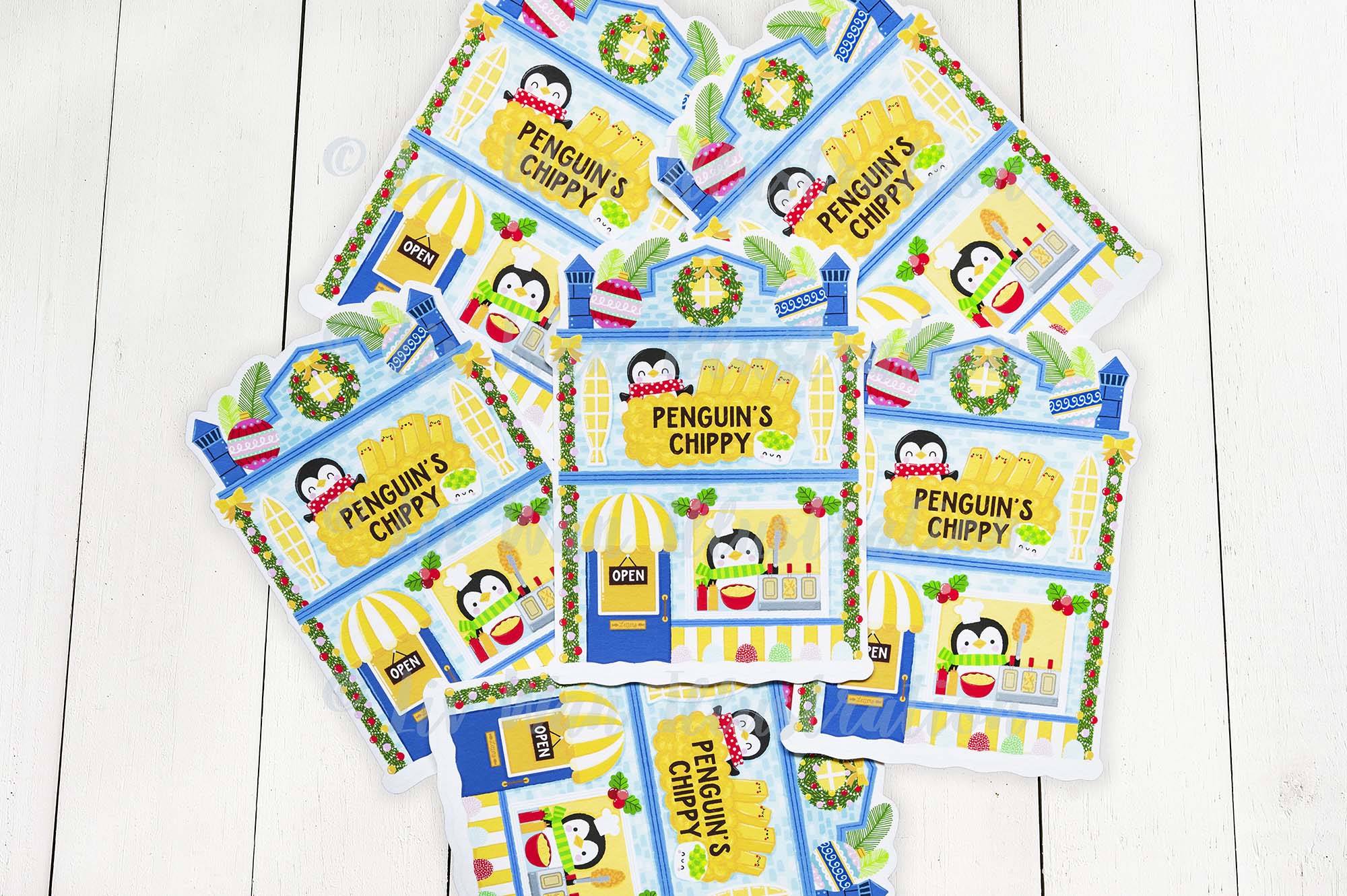 Penguin Chippy Postcard