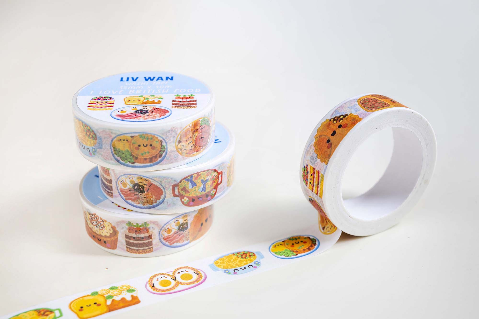 British Food Washi Tape