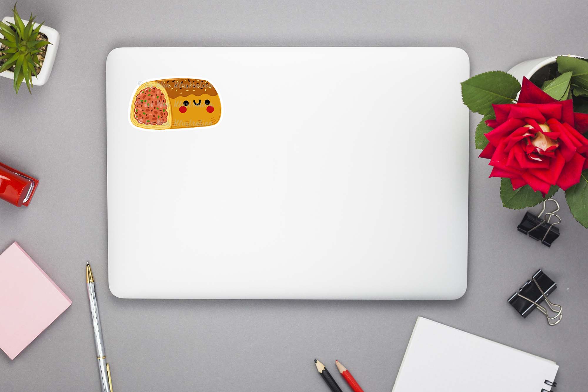 Sausage Roll Sticker