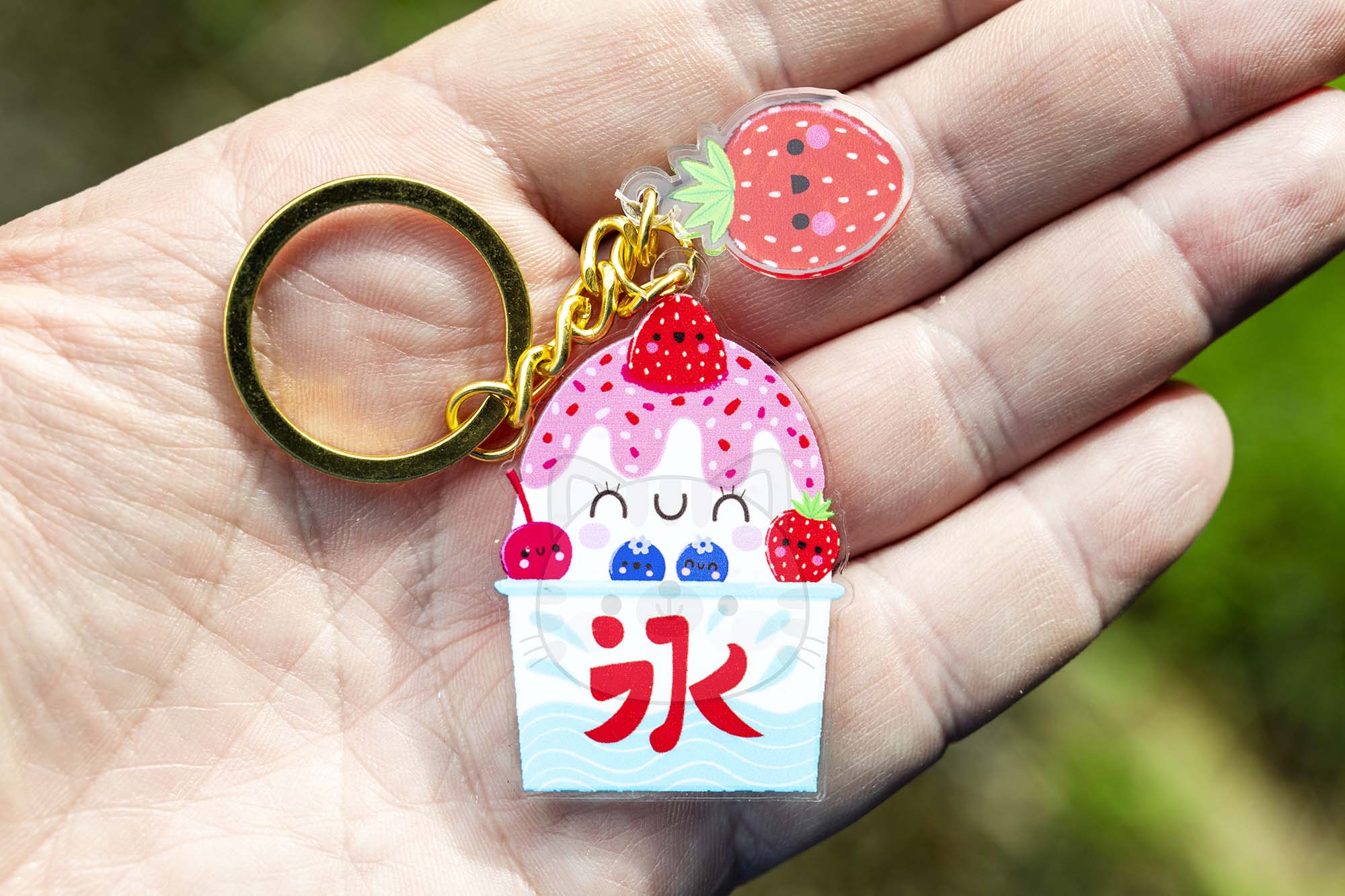 kakigori keychain