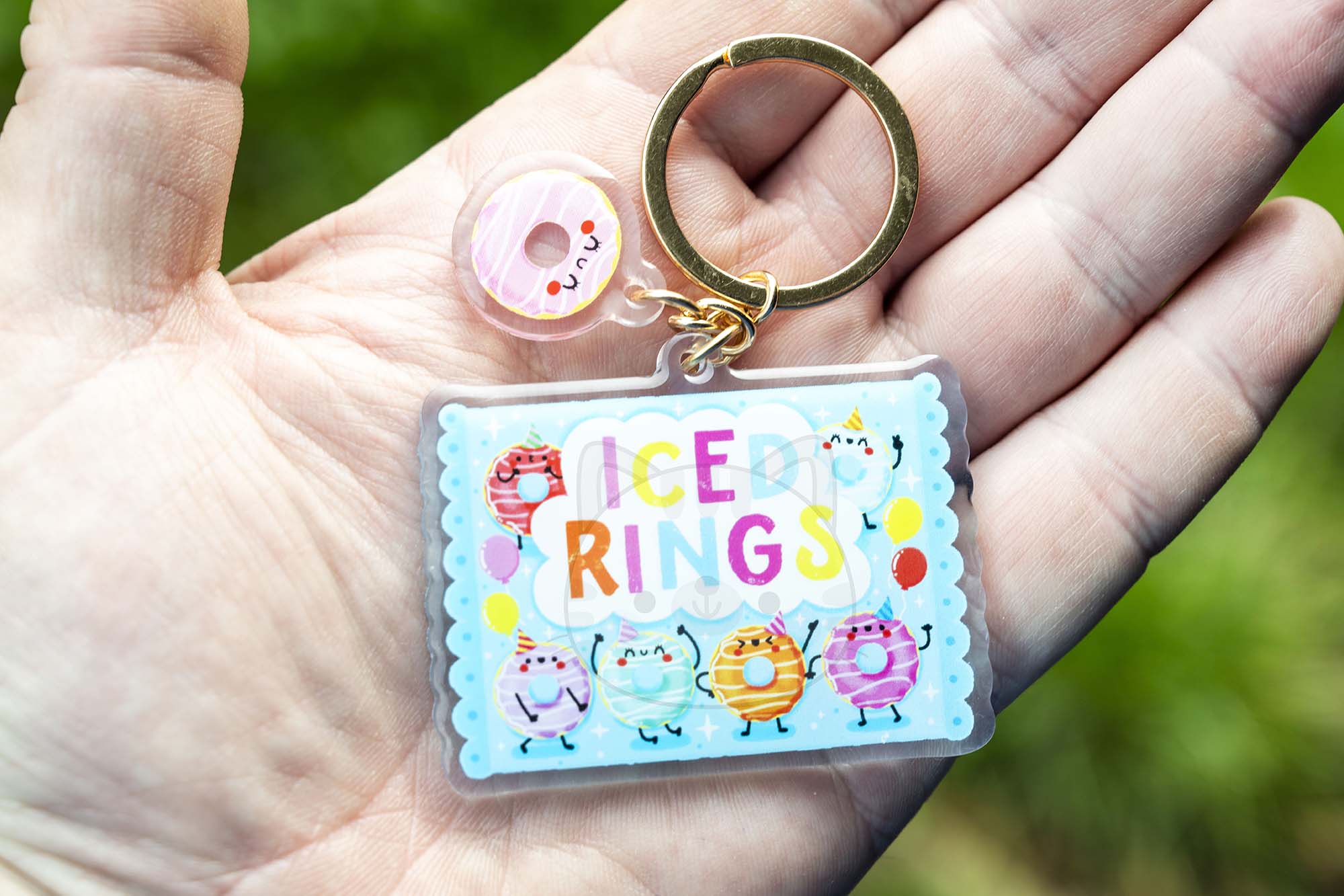 party rings keychain
