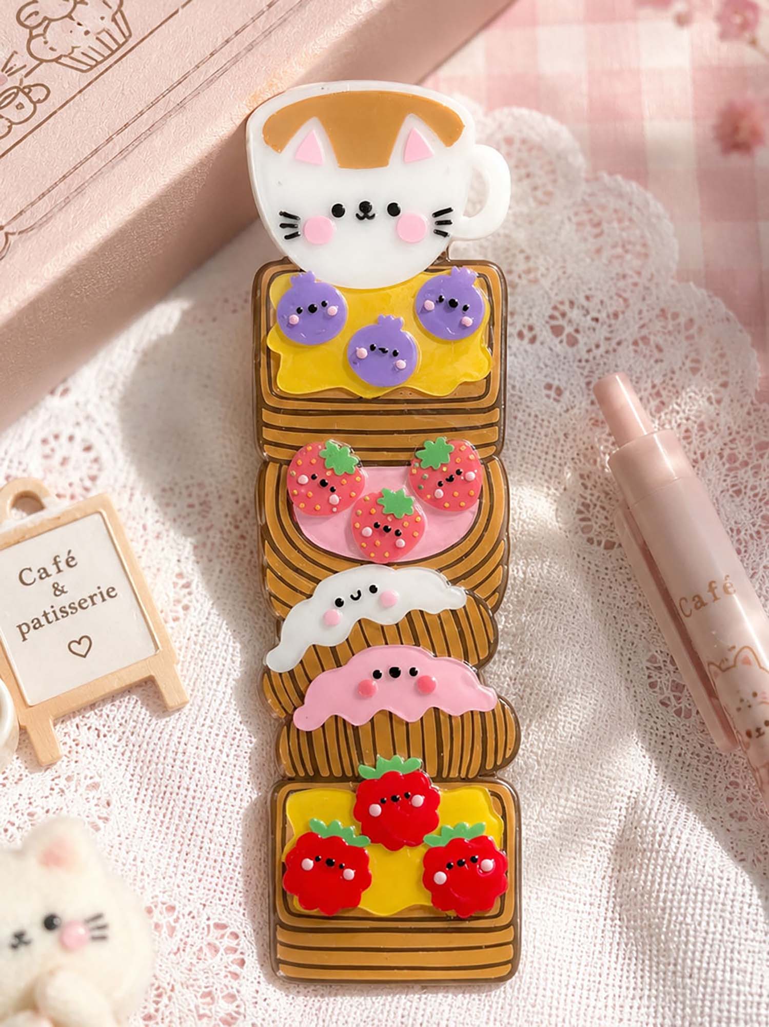 Cafe Pastries Bookmark