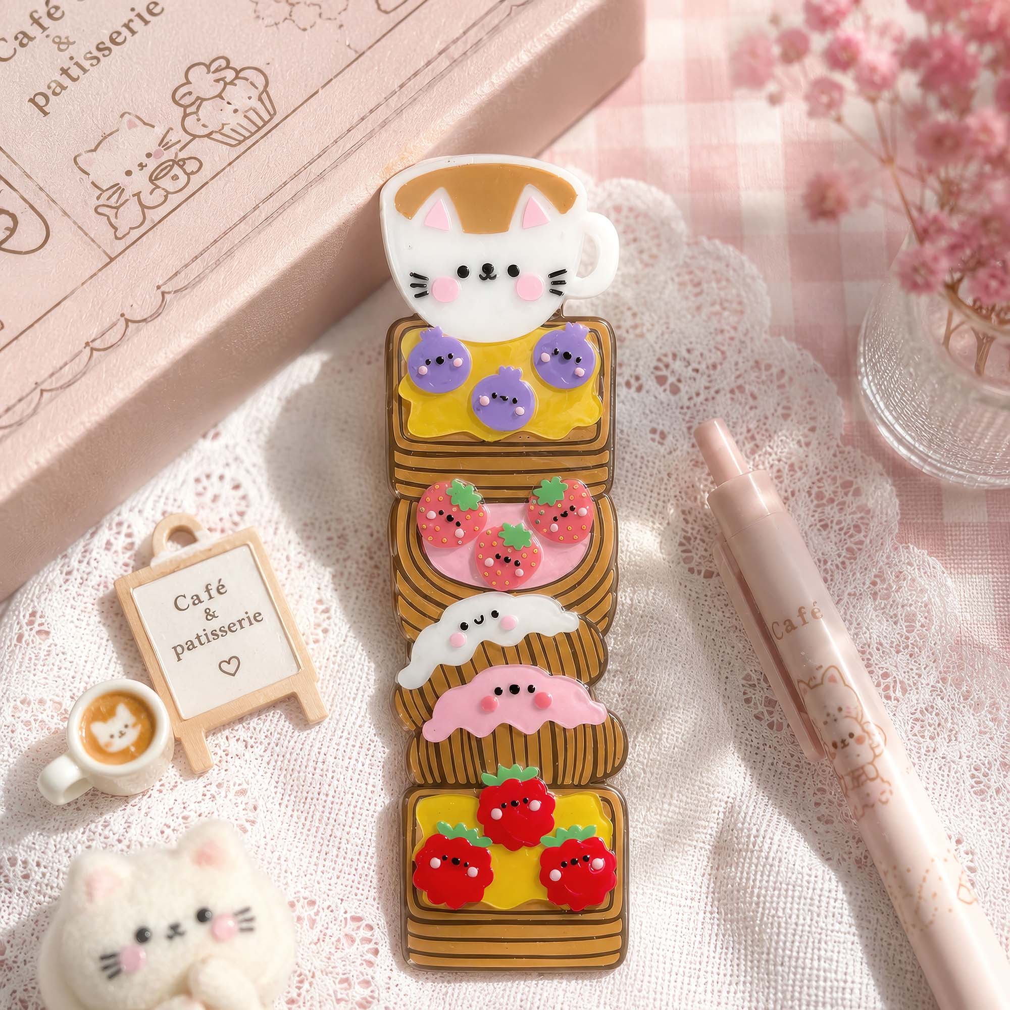 Cafe Pastries Bookmark