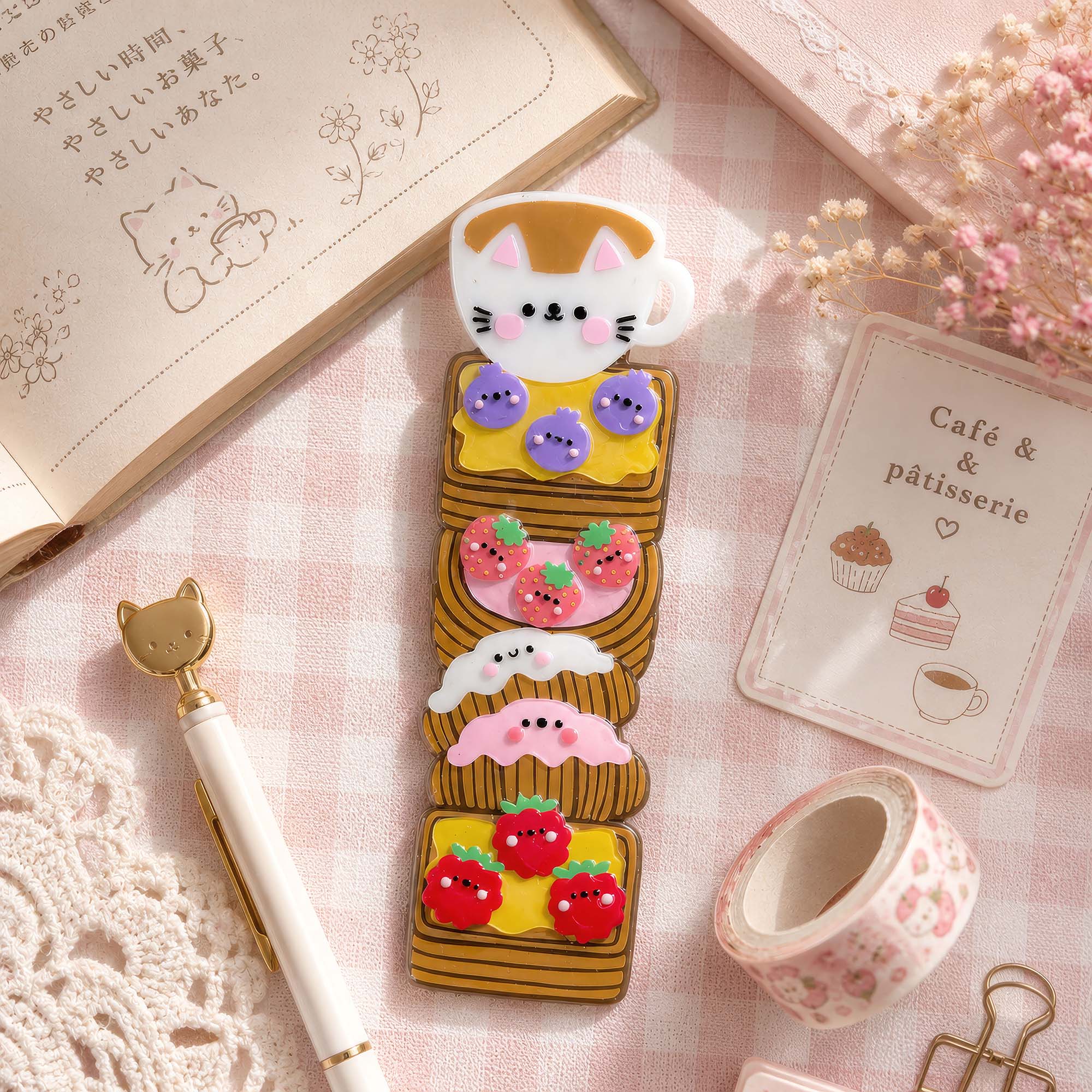 Cafe Pastries Bookmark