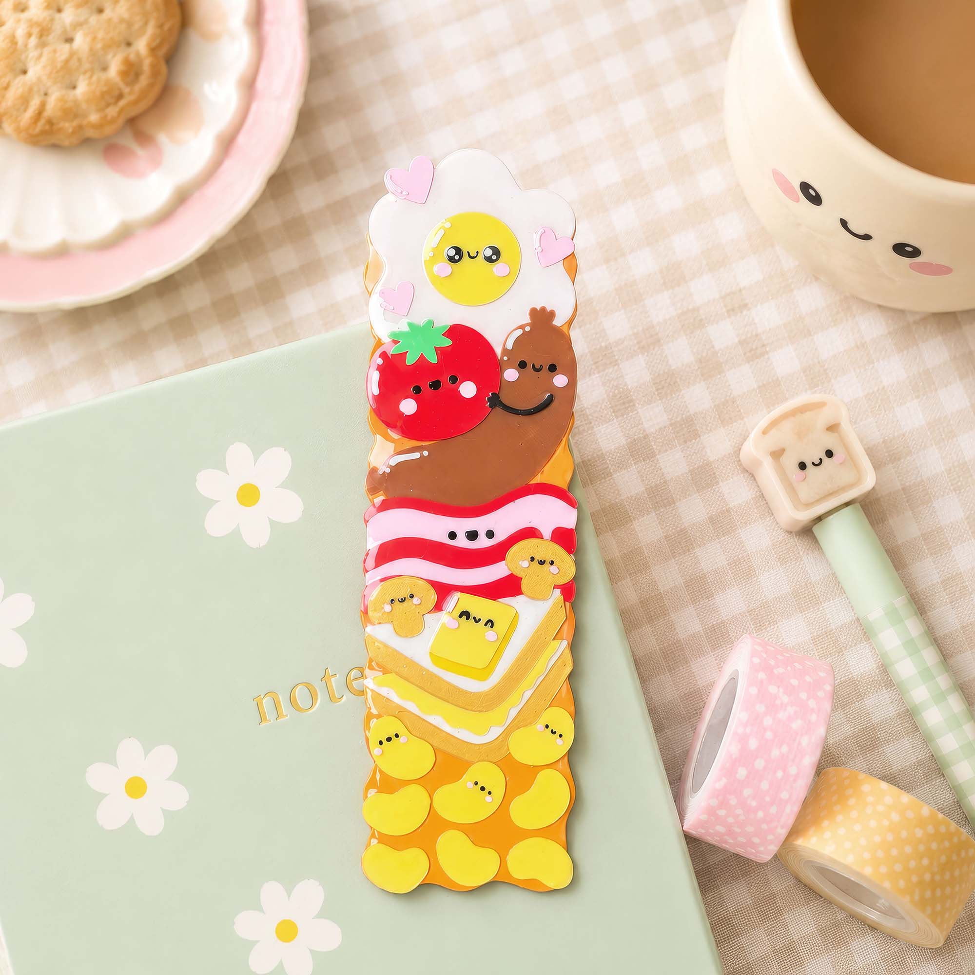 English breakfast bookmark