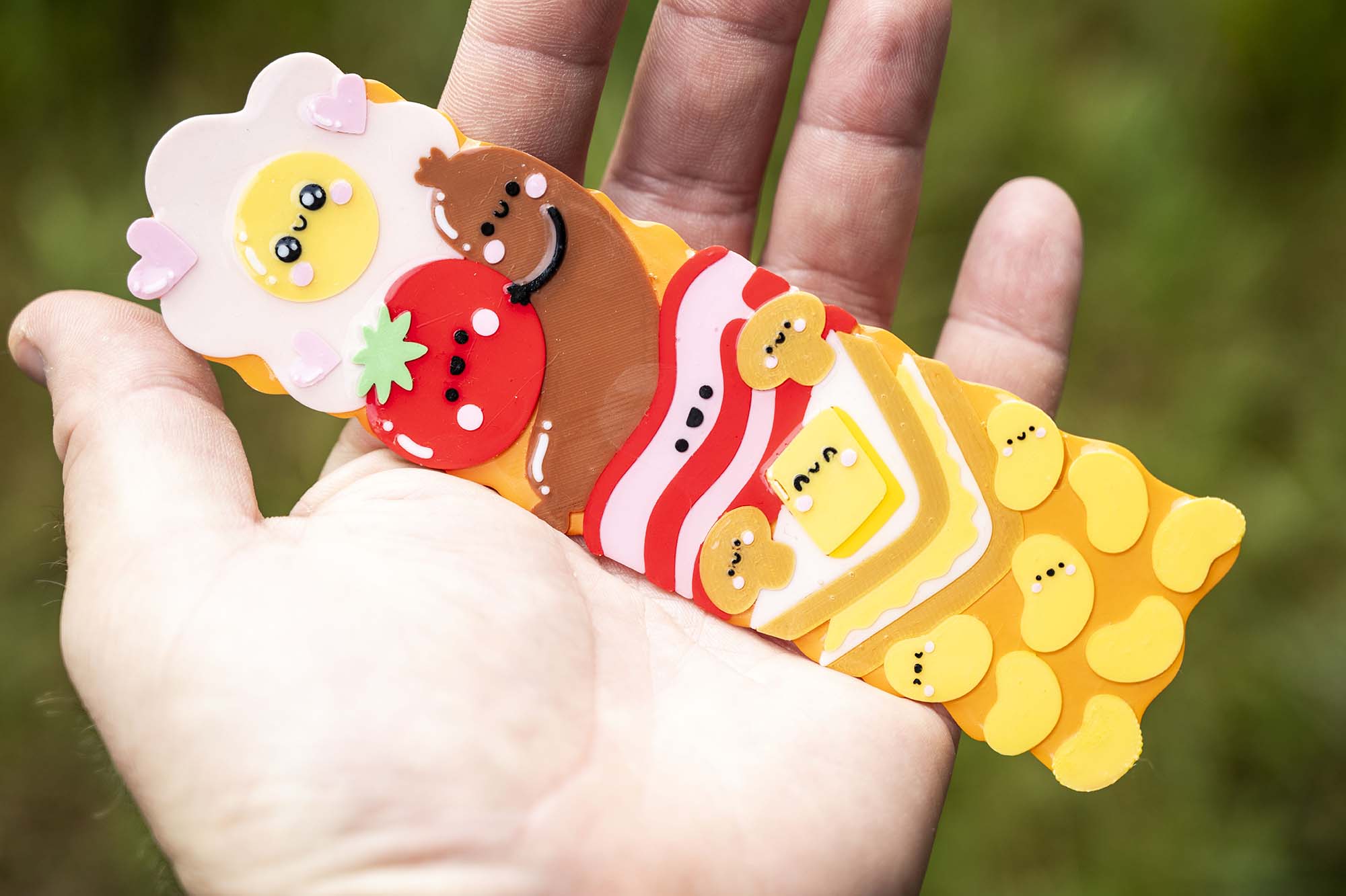 English breakfast bookmark