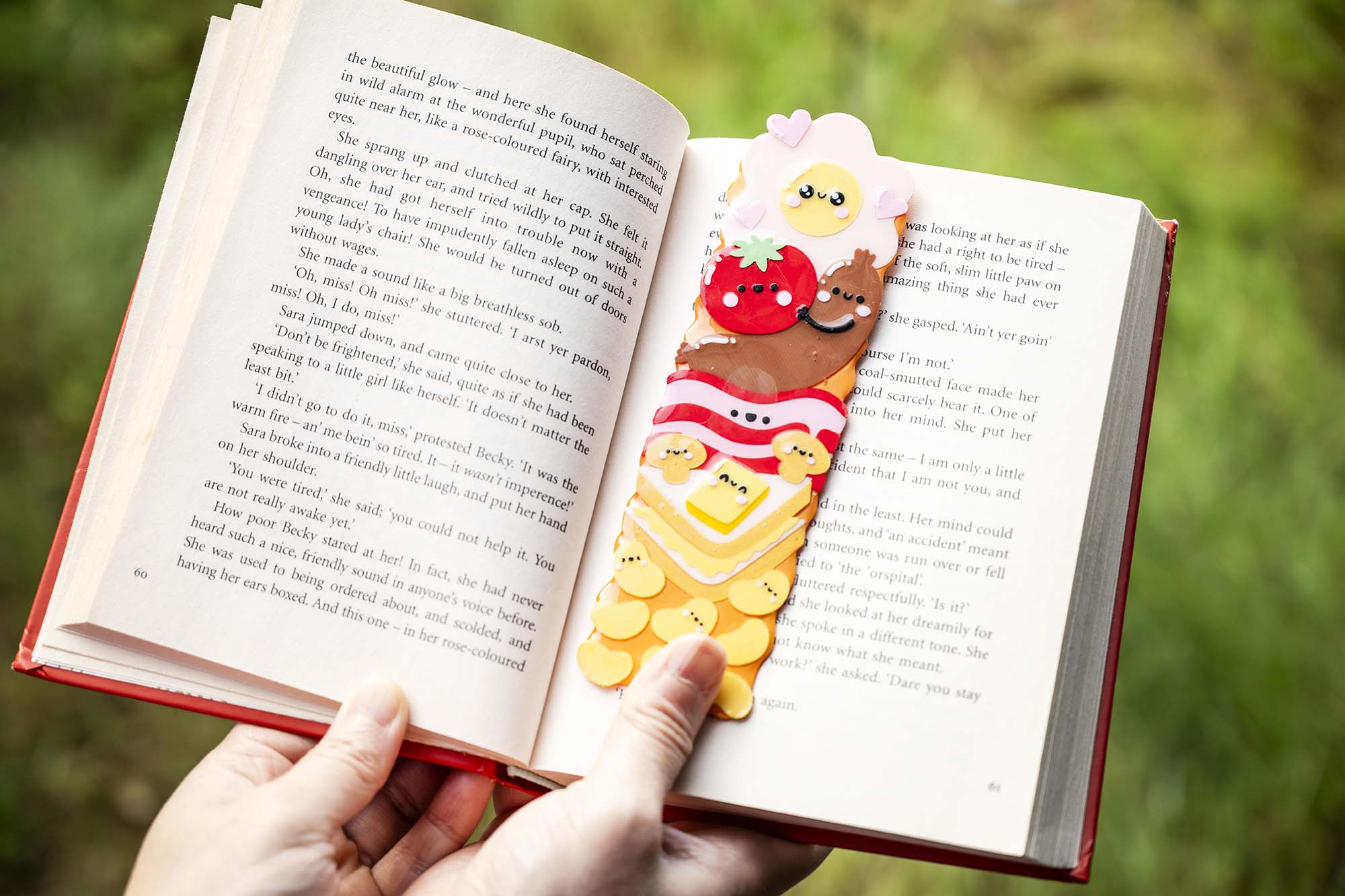 English breakfast bookmark