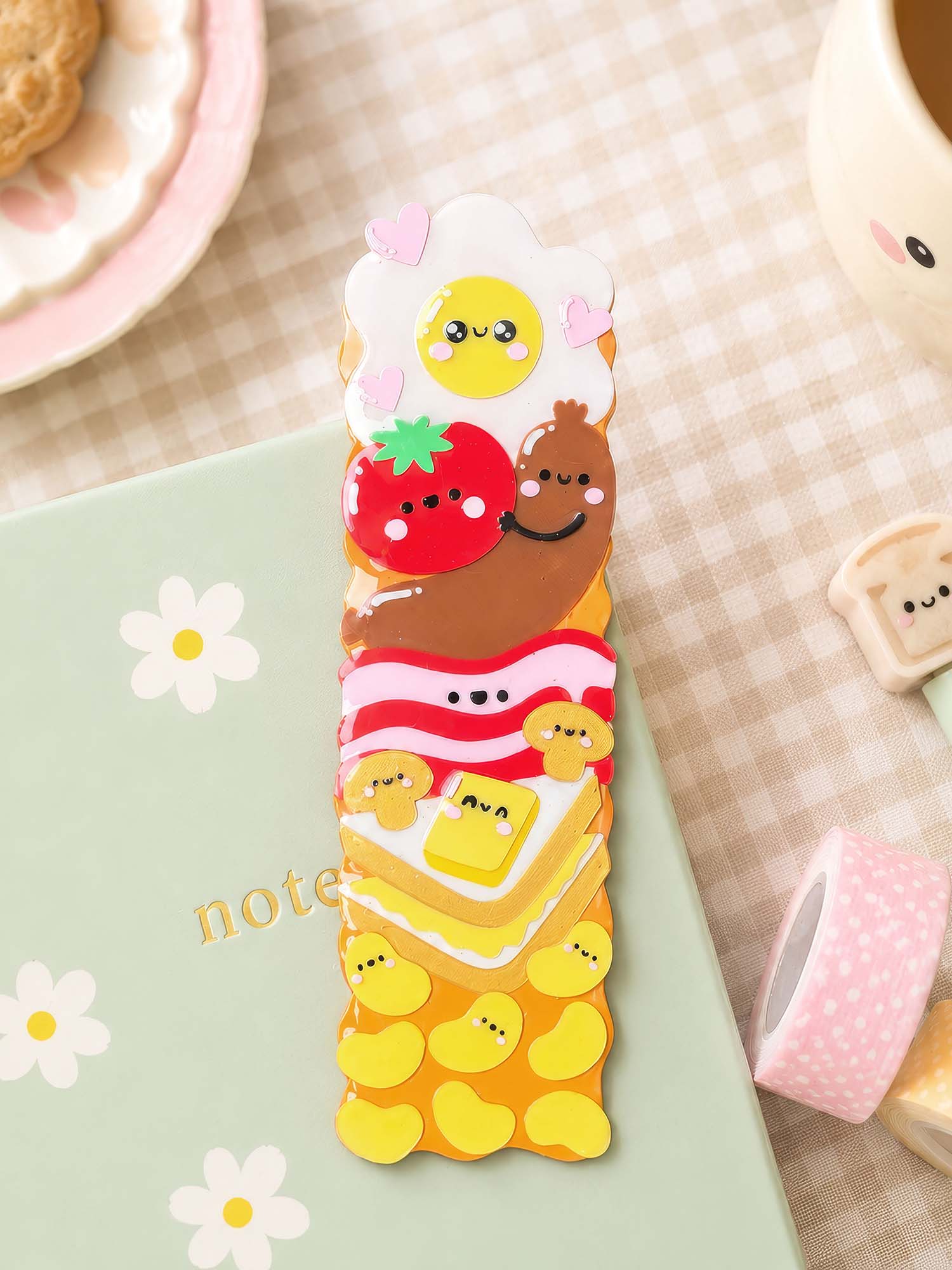 English breakfast bookmark