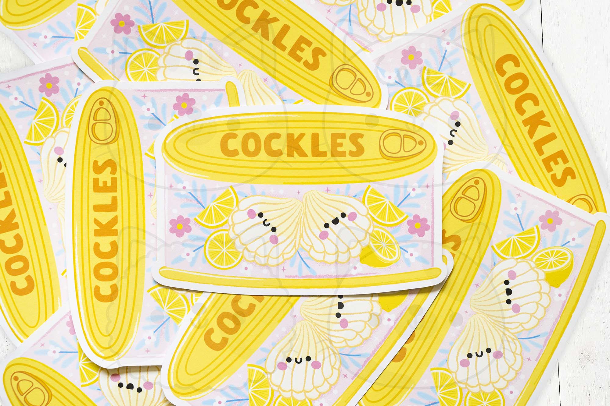 Cockles Postcard