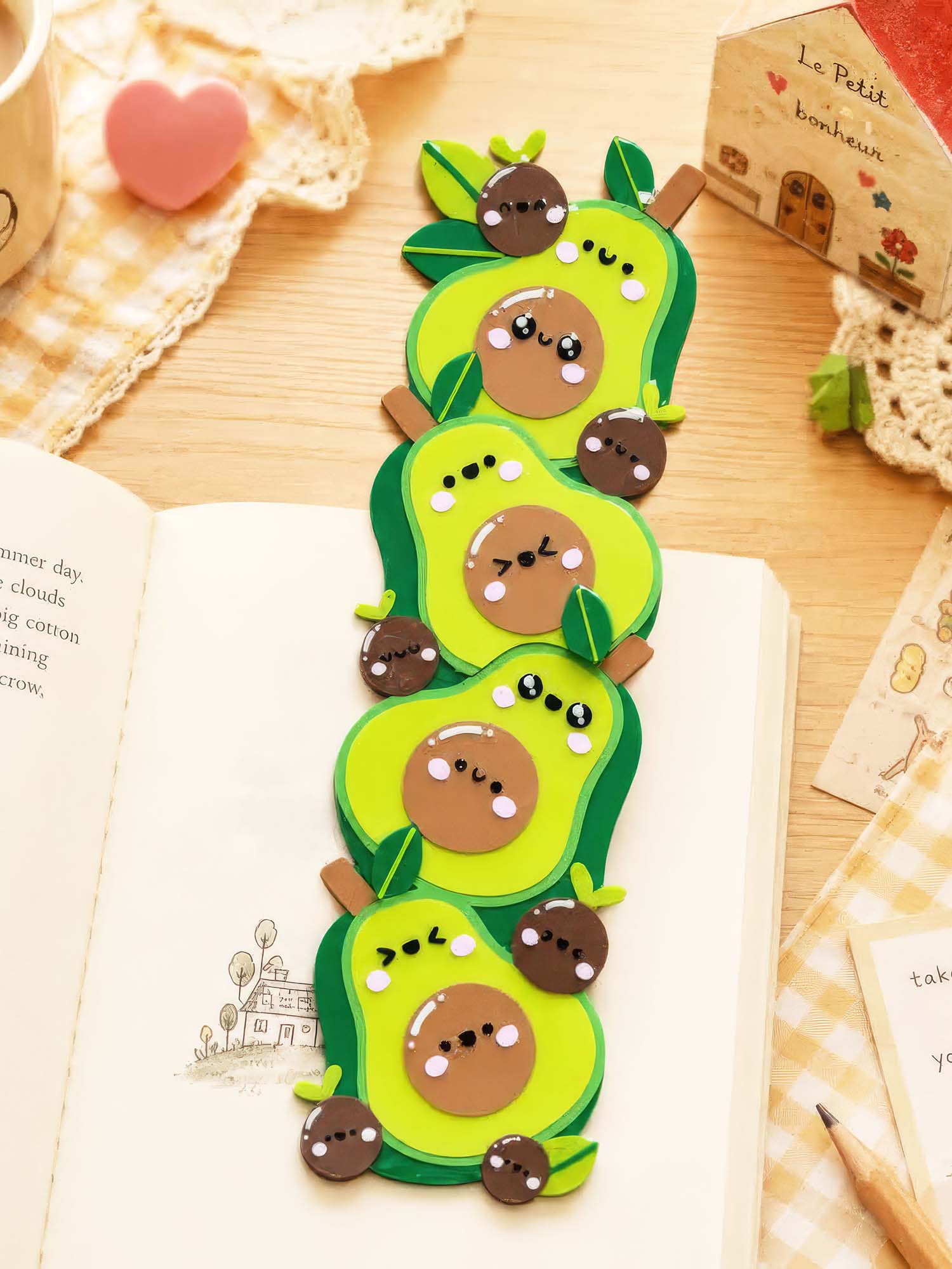 Avocado Bookmark