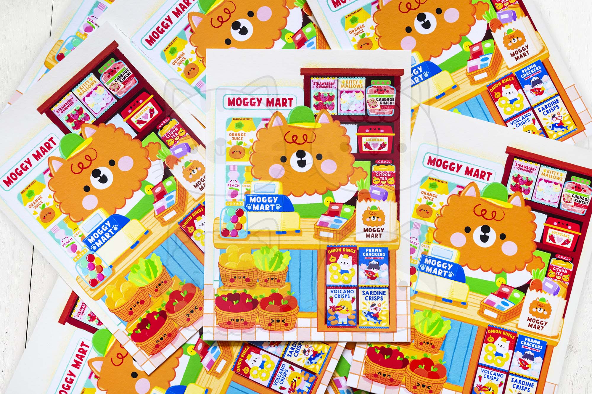 Moggy Mart Postcard