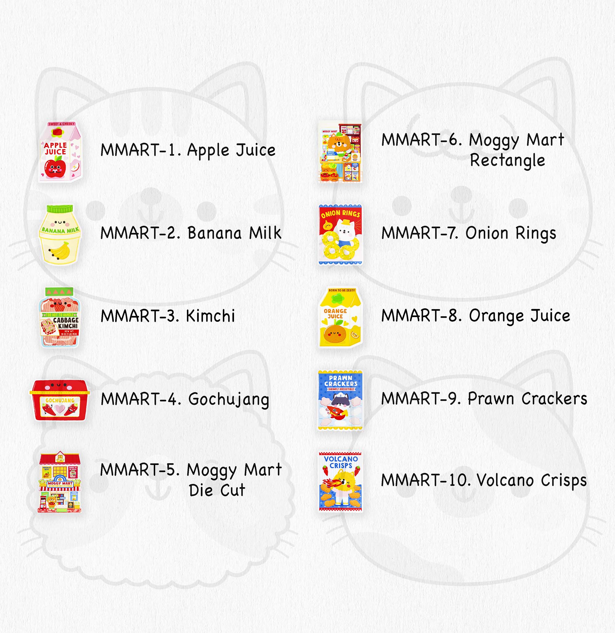 Moggy Mart Postcard Collection